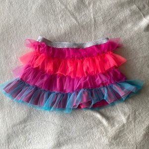 Girls dance/Halloween rainbow tutu mini skirt